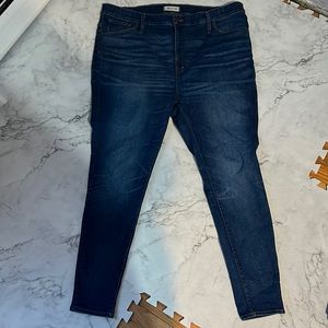 Madewell 10” Hi Rise Skinny Jeans
